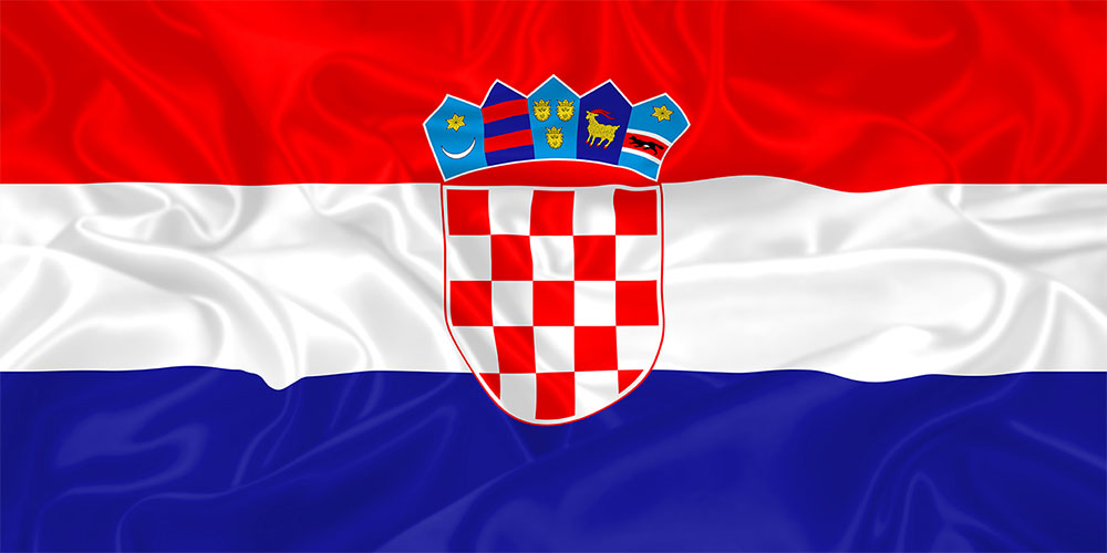 USCPAHA Country Flag of Croatia
