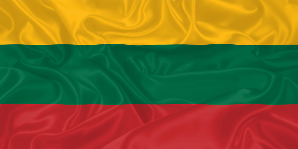 USCPAHA Country Flag of Lithuania