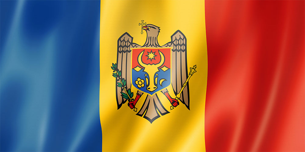 USCPAHA Country Flag of Moldova