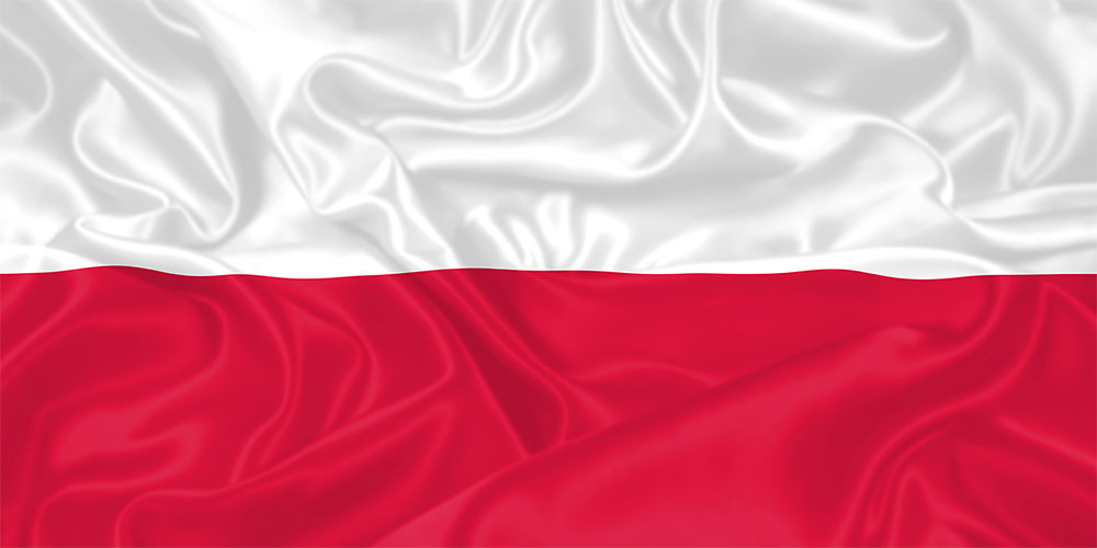 USCPAHA Country Flag of Poland