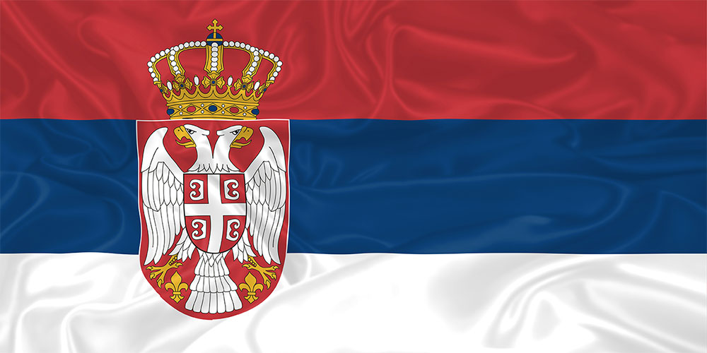 USCPAHA Country flag of Serbia