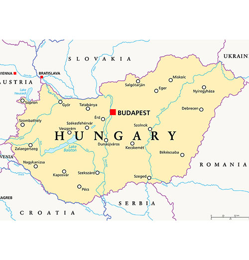 USCPAHA map of Hungry